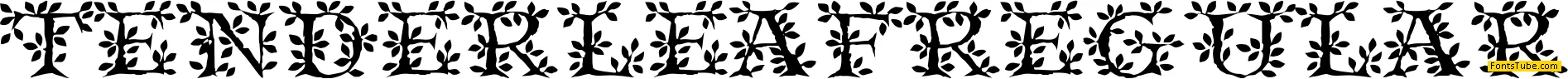 Tenderleaf Font