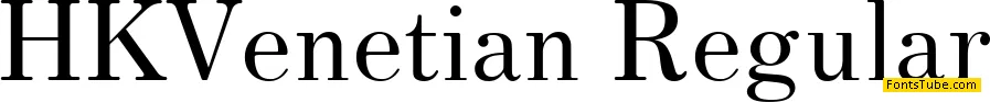 HK Venetian Font Family