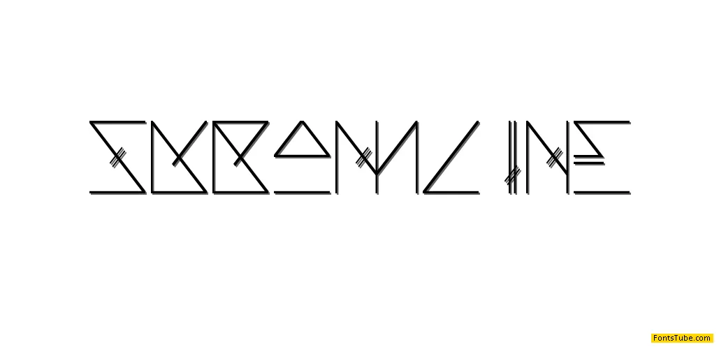Skramline Font