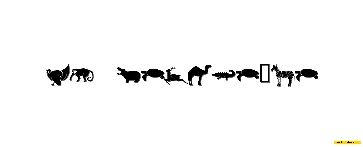 KR Menagerie Font