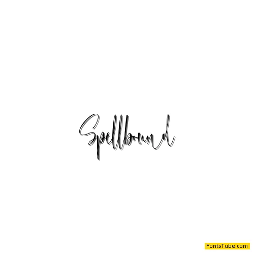 Spellbound - personal use Font