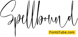 Spellbound - personal use Font