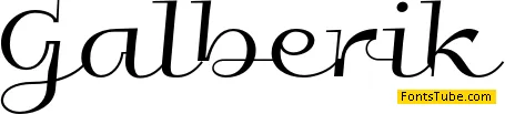 Galberik Font