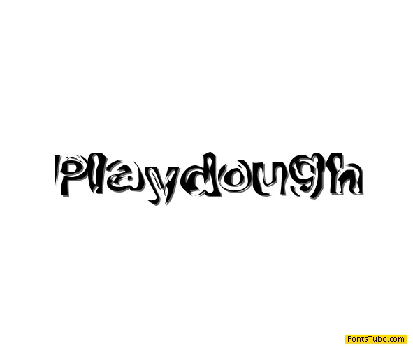 Playdough Font