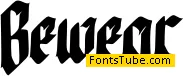 Bewear Font