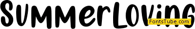 SummerLoving Font