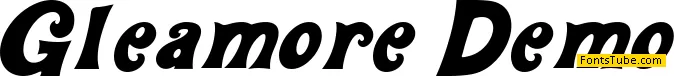 Gleamore Demo Font