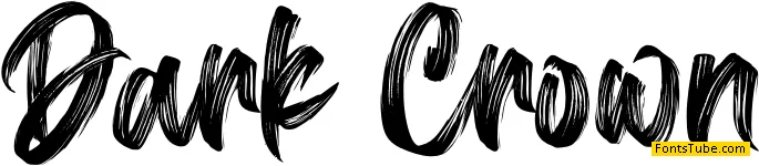 Dark Font Family