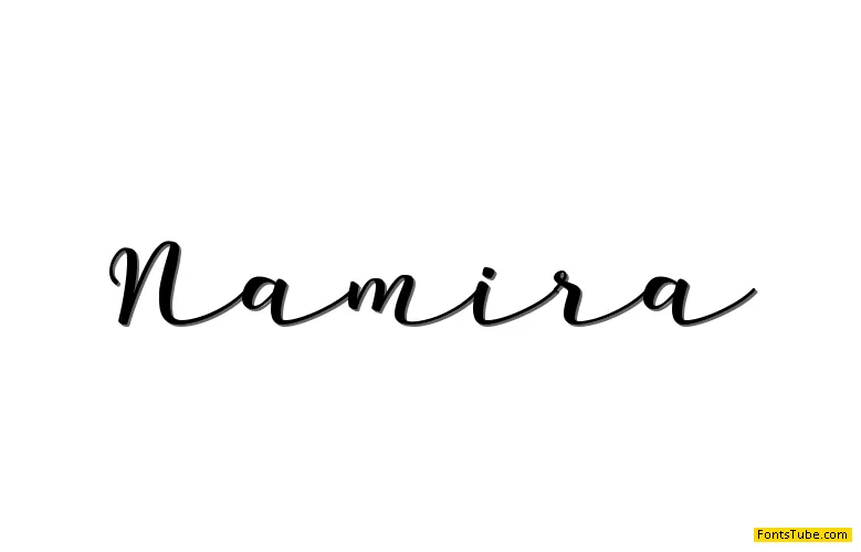 Namira Font
