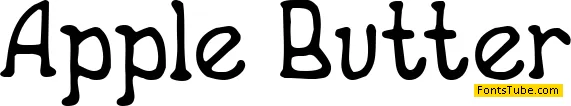 Apple Butter Font