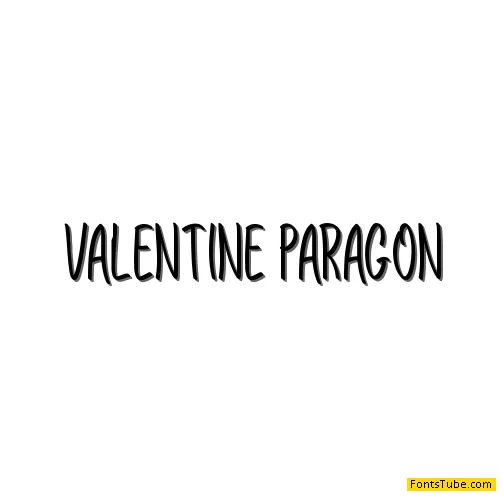 Valentine Paragon Font