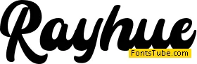 Rayhue Font