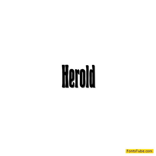 Herold Font