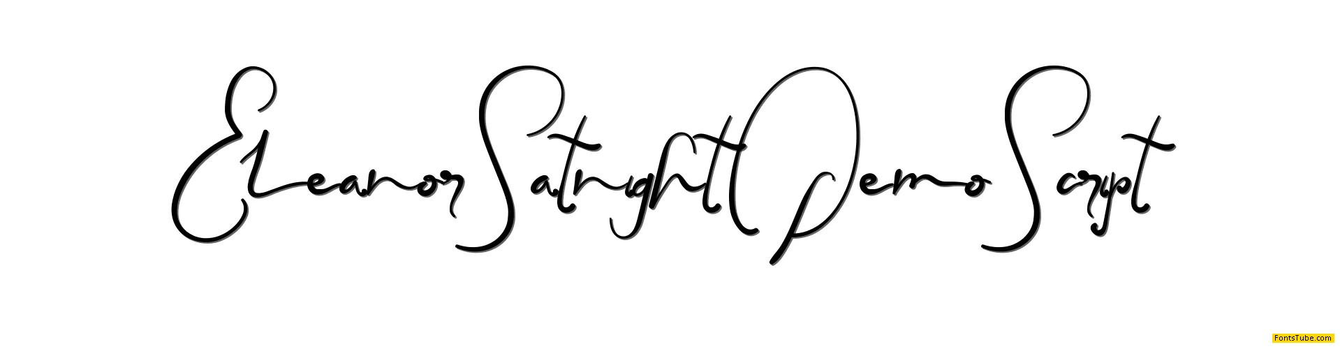 EleanorSatnightDemo Font Family