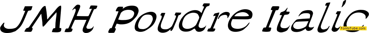 JMH Poudre Font Family