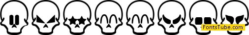 Skull Capz Font