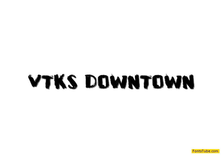 VTKS DOWNTOWN Font