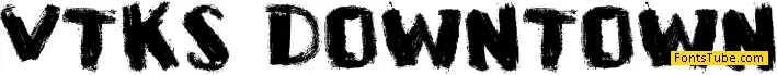 VTKS DOWNTOWN Font