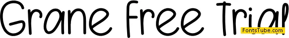 Grane Free Trial Font
