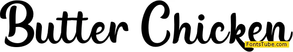 Butter Chicken Font