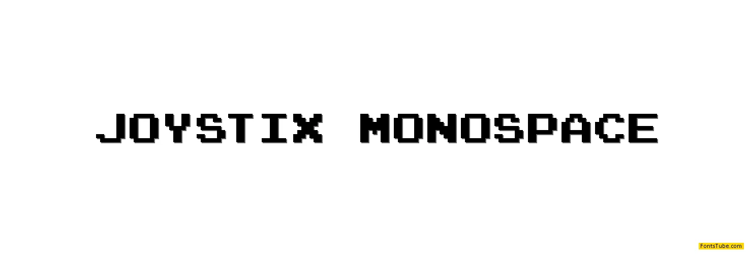 Joystix Font