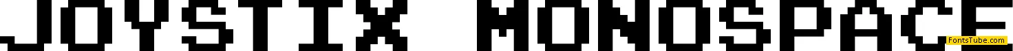 Joystix Font