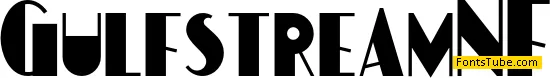 Gulfstream NF Font