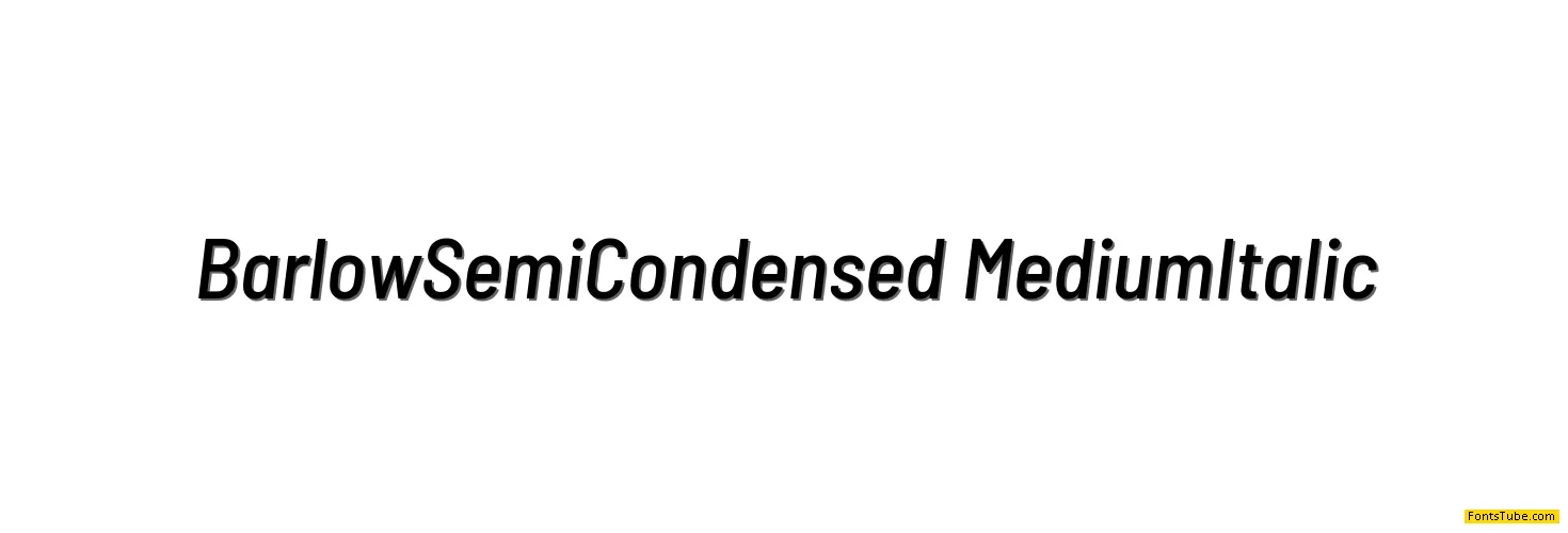 Barlow Semi Condensed