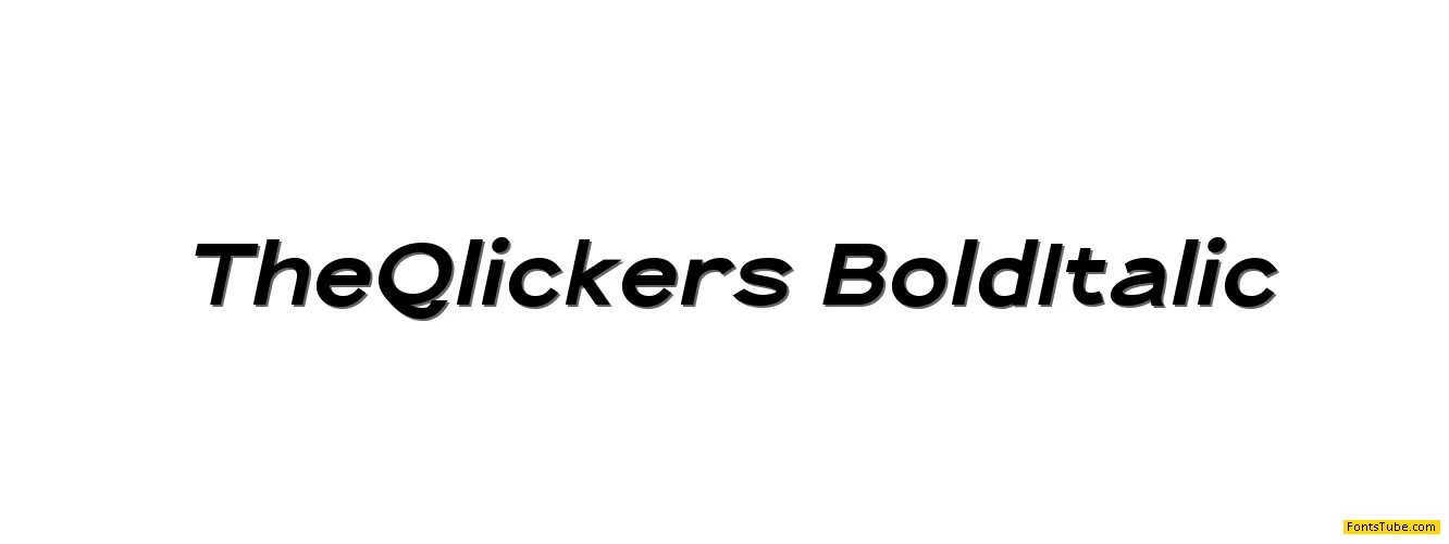 The Qlickers Font Family