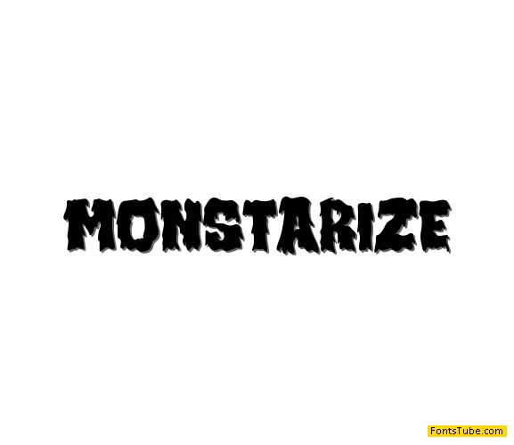 MONSTARIZE Font
