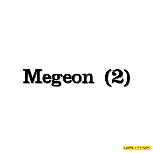 Megeon Font