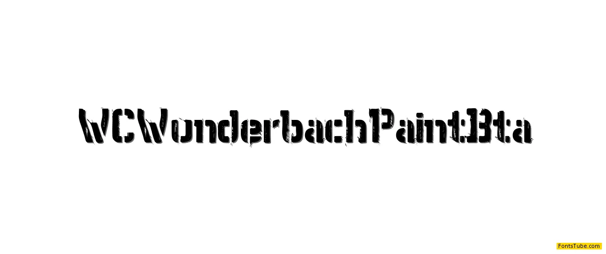 WC Wunderbach Paint Bta