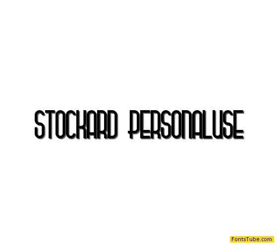 Stockard Font