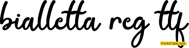 bialletta Font Family