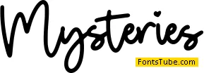 Mysteries Font