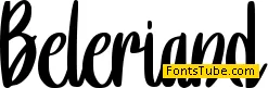 Beleriand Font