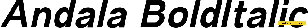 Andala Font Family