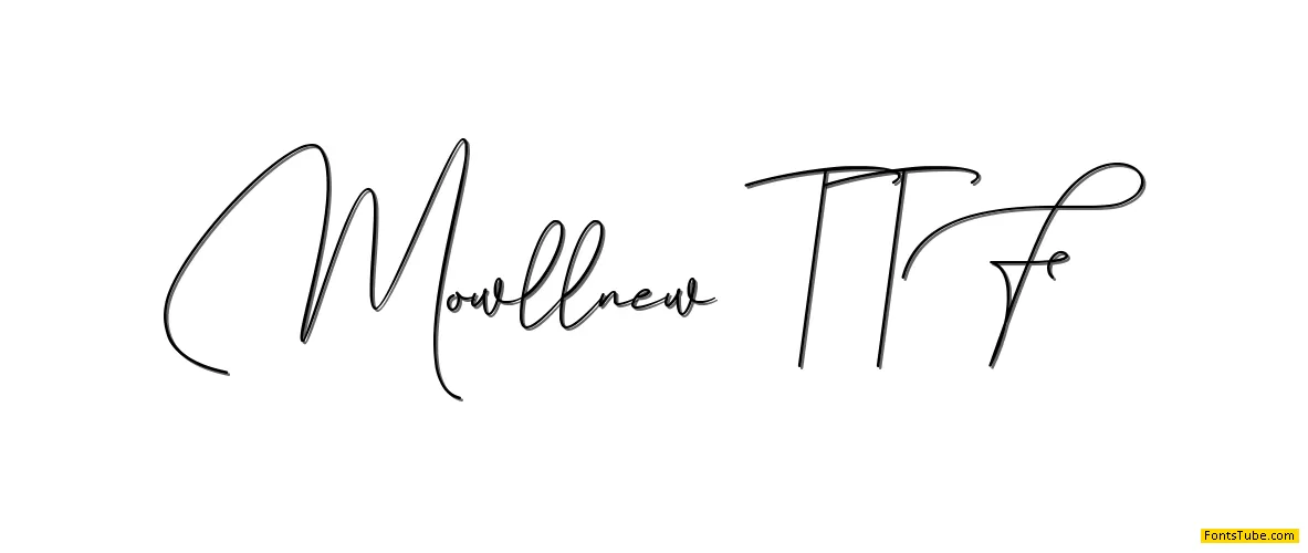 Mowllnew Font
