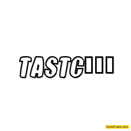 Tasteless Candy Font