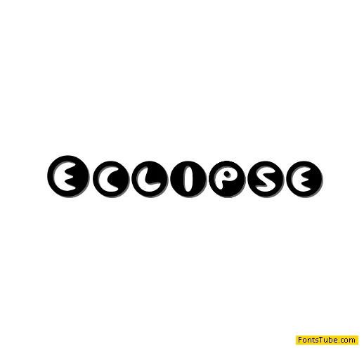 Eclipse Font