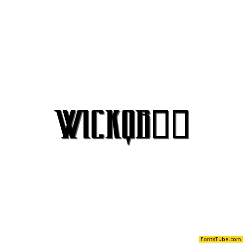 Wicked Queen BB Font