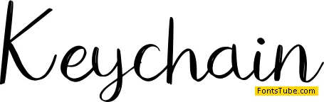 Keychain Font