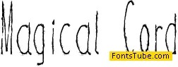 Magical Cord Font
