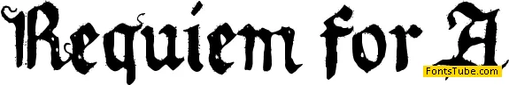 Requiem for A Font