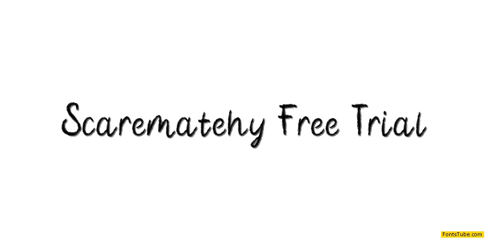 Scaremate Free Trial Font