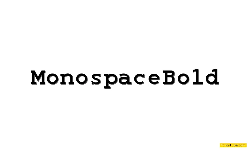 Monospace Font Family