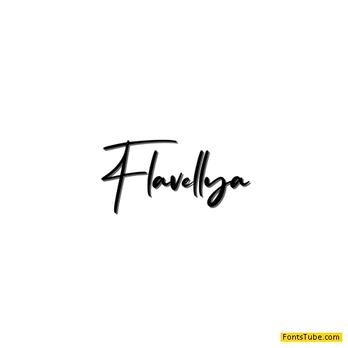 Flavellya Font