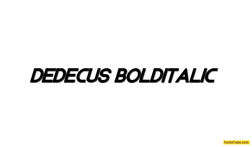 Dedecus Font