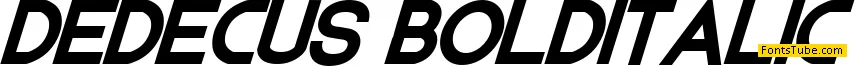 Dedecus Font