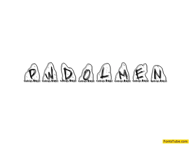 PWDolmen Font